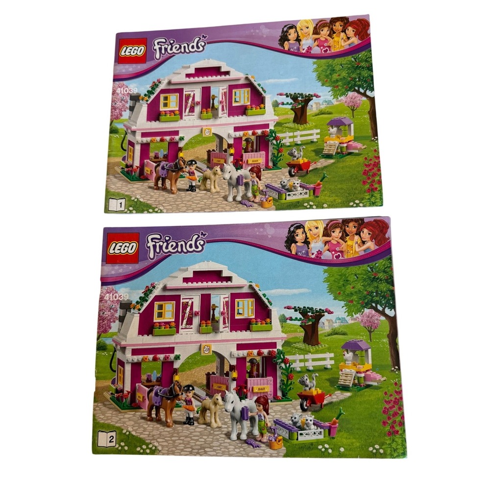 LEGO Friends Instruction Manuals Booklets‎ 41039 Sunshine Ranch 41058 Mall